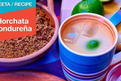 Cómo preparar Horchata – Bebida Tradicional Hondureña