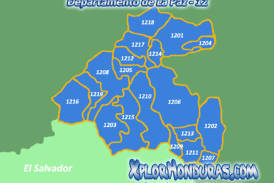 Municipios del departamento de La Paz